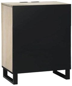 Széf Fehér 60 x 33.5 x 75 cm Tömör mangófa