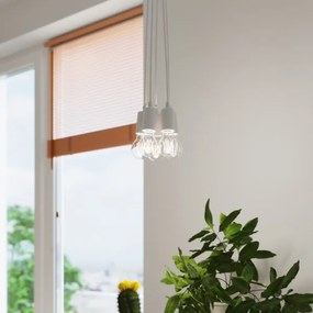 Csillár zsinóron DIEGO 5xE27/60W/230V