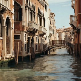 Poszter 20x20cm Velencei szépség