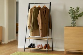 Álló fogas 2 polccal 80 x 40 x 160 cm