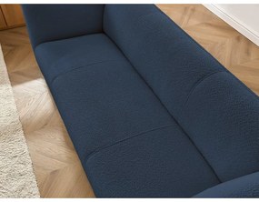 Sötétkék buklé kanapé 242 cm Giorgia – Bobochic Paris