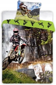 Ágyneműhuzat Motorkerékpár Cross Ágyneműhuzat Motocross Enduro 160x200