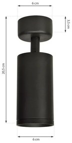 Spotlámpa MICA 1xGU10/25W/230V