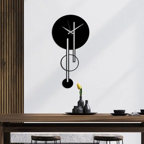 Full fém falióra, 62×32 cm
