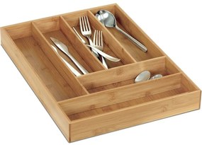 Bambusz evőeszköztartó 43 x 31 x 4,8 cm