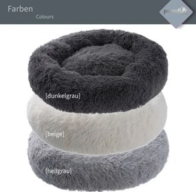 PESTUFF Kutyafekhely kerek  100 cm sötétszürke