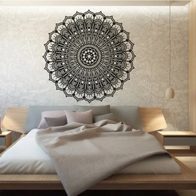 Fából készült falikép – Mandala, a béke virága | KLAROT