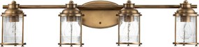 Quintiesse ASHLAND BAY QN-ASHLANDBAY4-NBR-BATH Fali lámpa 4x60W/E27 IP44