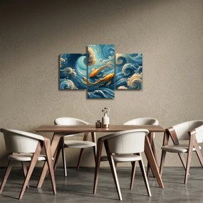 Kép - Aranyhalak (90x60 cm)