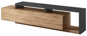 TV asztal Bilsby Typ 40 (ribbec tölgy + szürke). 1030329