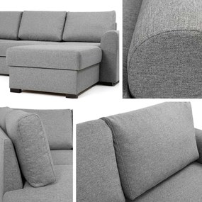 Ülőgarnitúra  Astoris Large (J) (öko-bőr Soft 017 + Lux 06). 1053543