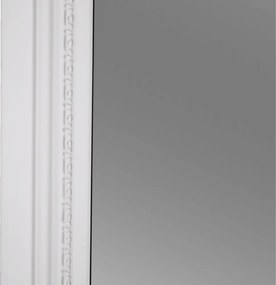 Tükör, fehér fa keret, MALKIA 8