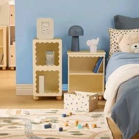 Atmosphera - Gyerekszobai asztali lámpa STARRY MUSHROOM 1xE14/25W/230V kék