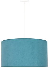 Duolla - Csillár zsinóron BRISTOL 1xE27/40W/230V átm. 45 cm türkiz