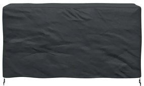 Kültéri bútorhuzat Fekete 180 x 70 x 90 cm 210D