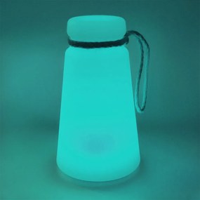 Fehér-barna LED asztali lámpa (magasság 20 cm) Bruno – Fischer &amp; Honsel