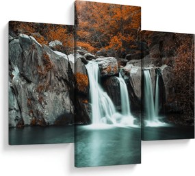 Kép - Vízesések (90x60 cm)