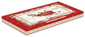 Karácsonyi porcelán díszek, 6 db-os szett, 7 cm, díszdobozban - Christmas Memories