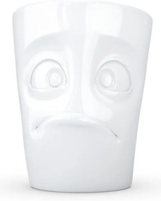 Fehér 'tanácstalan' porcelánbögre - 58products