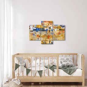 Kép - siratófal, Jerusalem, Israel (90x60 cm)