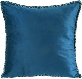 Dekoratív párnahuzat 45x45 sötétkék-ezüst