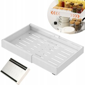 Kihúzható szekrényrendező, polcos fiók fúrás nélkül