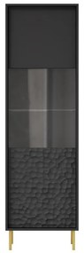 Bullet W-1 vitrin szekrény fekete