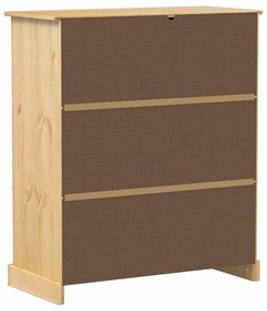 Corona tömör fenyőfa bortároló szekrény 97 x 45 x 114 cm