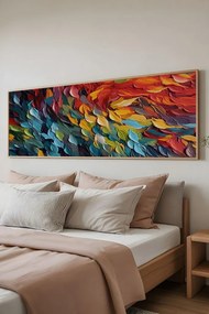Artsmdfyty28-50120 keretezett MDF falikép, 50 x 120 cm