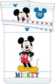 Disney Mickey Colors gyerek, ovis ágyneműhuzat 100×135cm, 40×60 cm