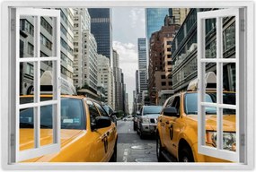 Poszterek 60x40 Sárga taxi Taxi