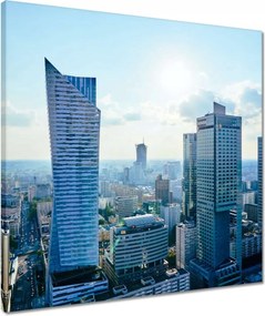 Vászonkép 50x50 Varsó Főváros Lengyel