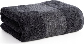 Fürdőlepedő 70X140 fekete, fényes bordó Eurofirany