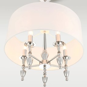 Cosmolight AUSTIN P05173NI-WH Csillár 5x40W/E14 IP20