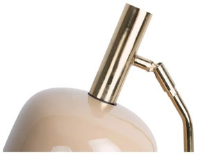 Világosbarna állólámpa fém búrával (magasság 164 cm) Smart – Leitmotiv