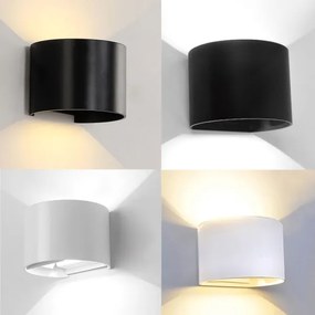 APLED - LED Kültéri fali lámpa OVAL 2xLED/3W/230V IP65