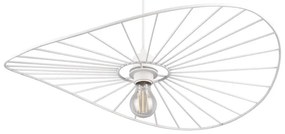 Fehér függőlámpa ø 60 cm Chapeau – Trio