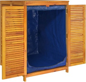 vidaXL tömör akácfa kerti tárolóláda 70 x 87 x 104 cm