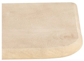 Natúr színű mangófa fali polc 50 cm Tarontu – Light &amp; Living