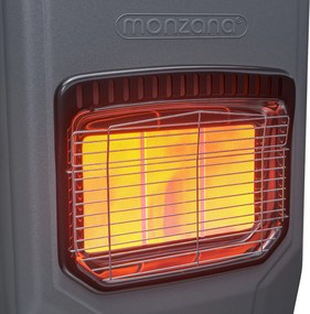 monzana® Gázmelegítő 72x38x42 cm - fekete