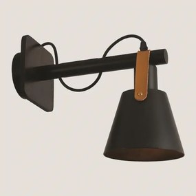 Fali lámpa 1xE27/40W/230V fekete