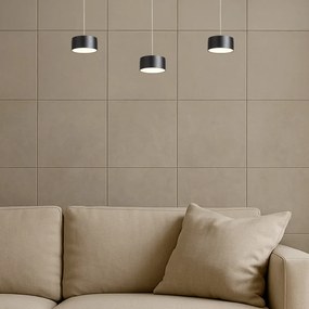 RENDL SFERA DIMM závěsná černá 230V LED 15+9W 3000K