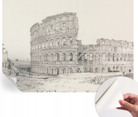 Öntapadós fali fotótapéta Hálószobába Régi romok 208x146 cm