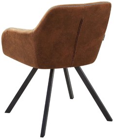 Étkezőszék szett 2 db Manly (aranybarna). 1009984