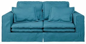 Világoskék kanapé 196 cm Nora – Ropez