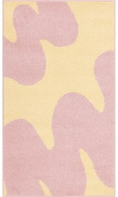 Sárga-rózsaszín gyerek szőnyeg 120x170 cm Hugsy Vanilla – FD