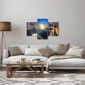 Kép - A befektetések városa (90x60 cm)