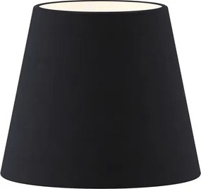 RENDL NIZZA 18/15 lámpabúra Polycotton fekete/fehér PVC max. 28W