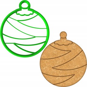 Mézeskalács lyukasztó Forma Karácsonyi Forma