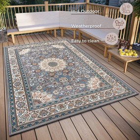 Szürke kültéri szőnyeg 120x180 cm Kadi – Hanse Home